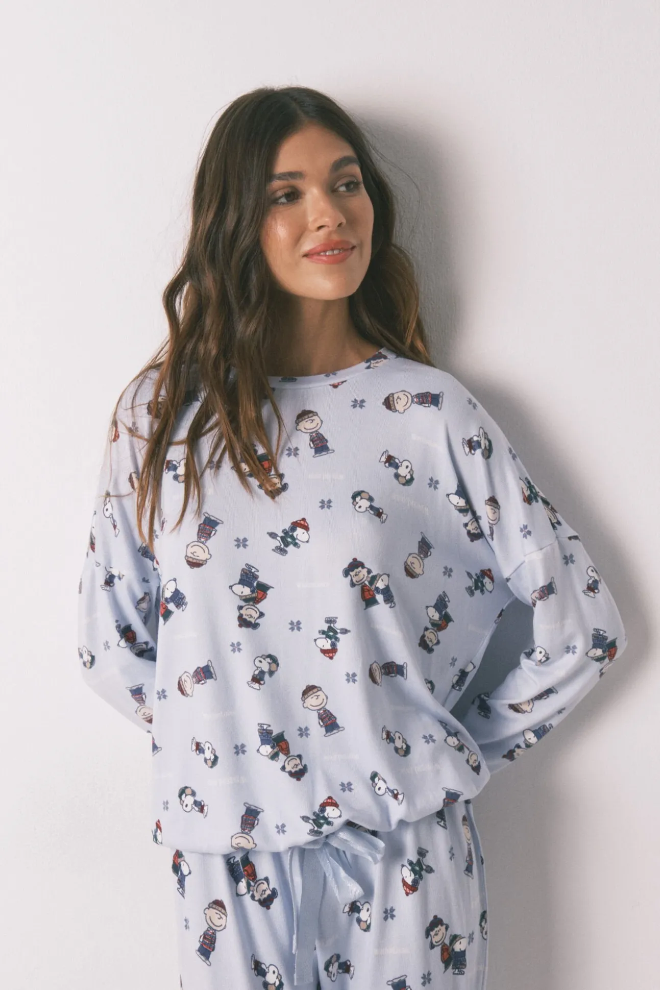 Pijama largo Snoopy super soft