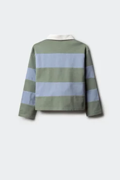 Polo a rayas niña