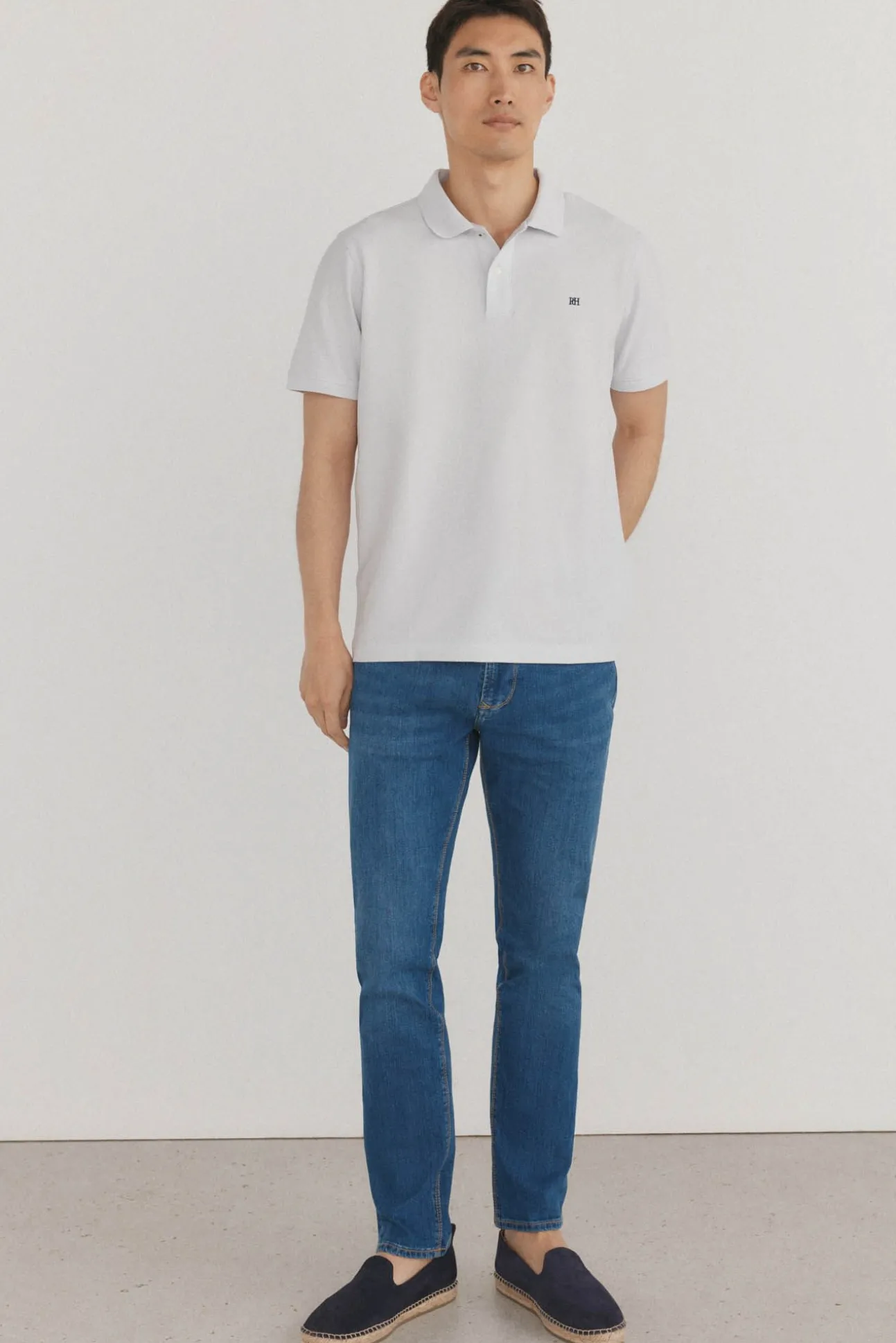 Polo básico piqué
