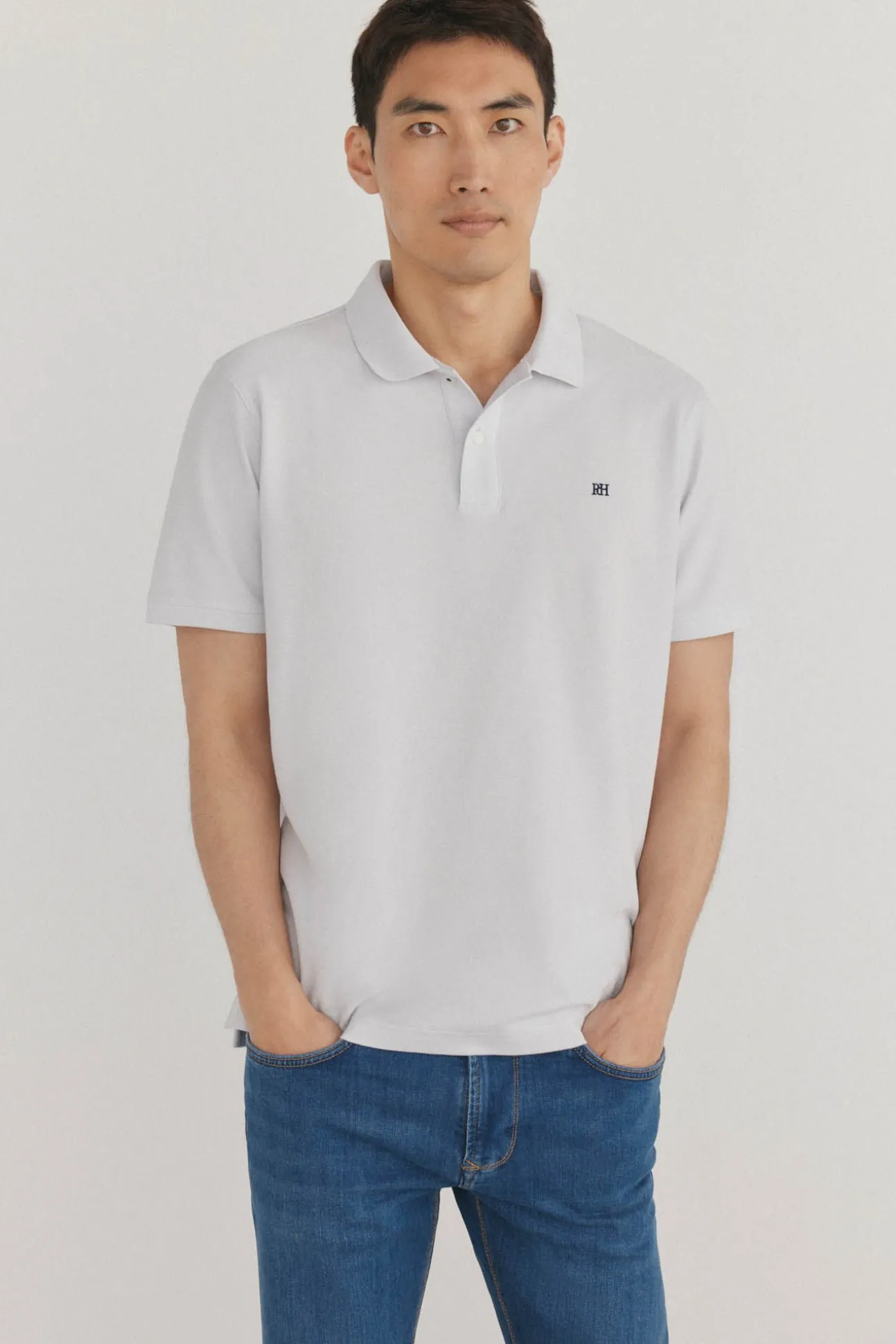 Polo básico piqué