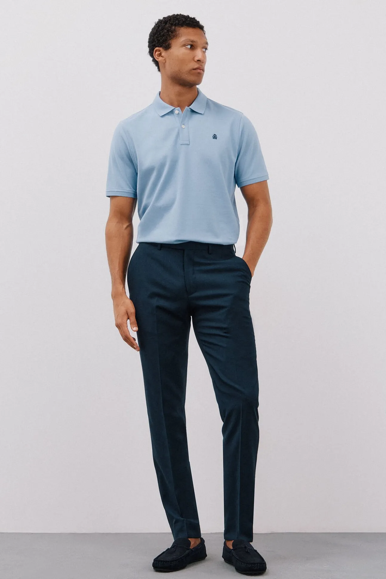 Polo básico piqué