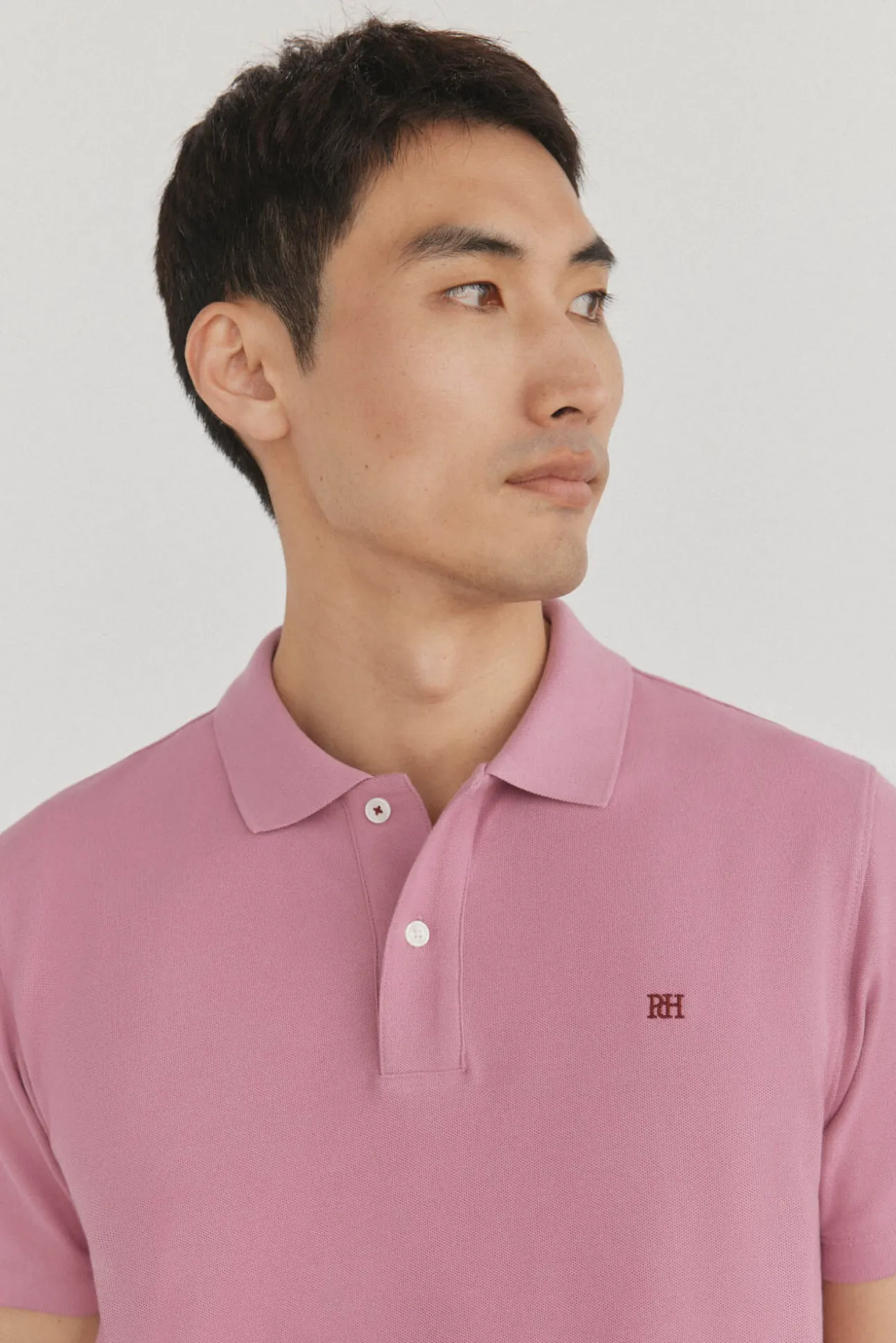 Polo básico piqué regular