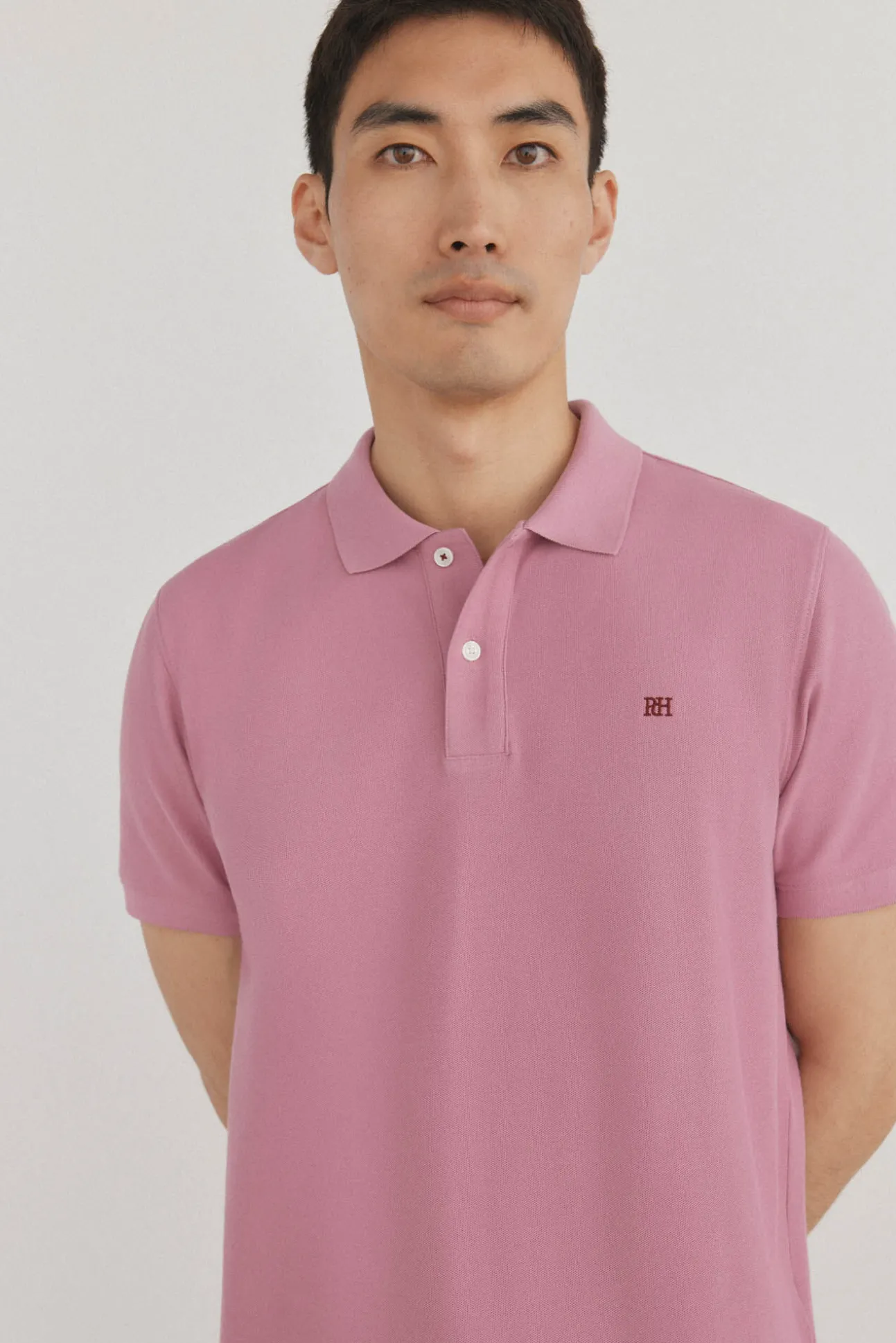 Polo básico piqué regular