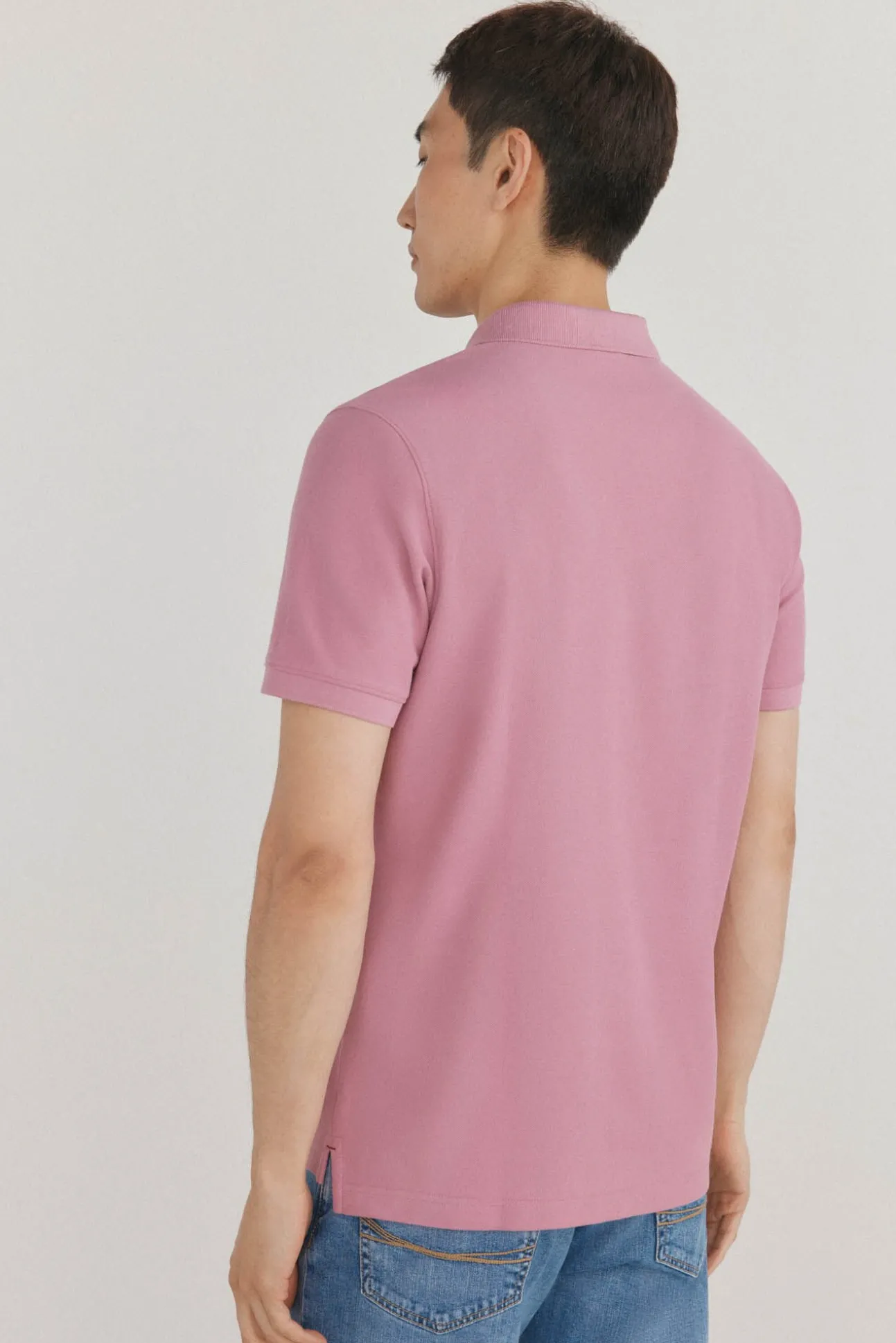Polo básico piqué regular