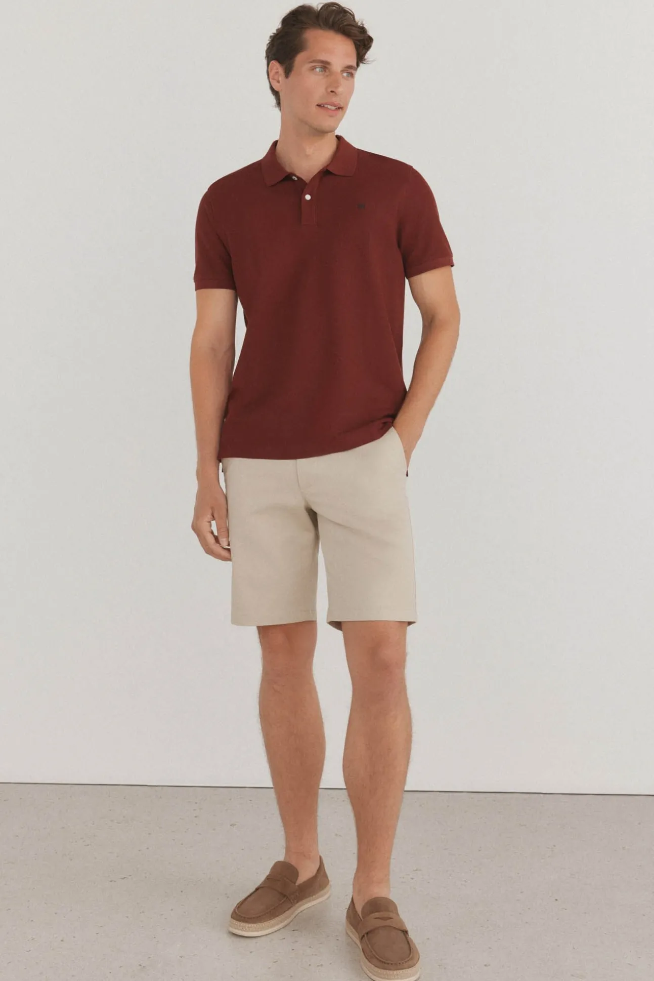 Polo básico slim