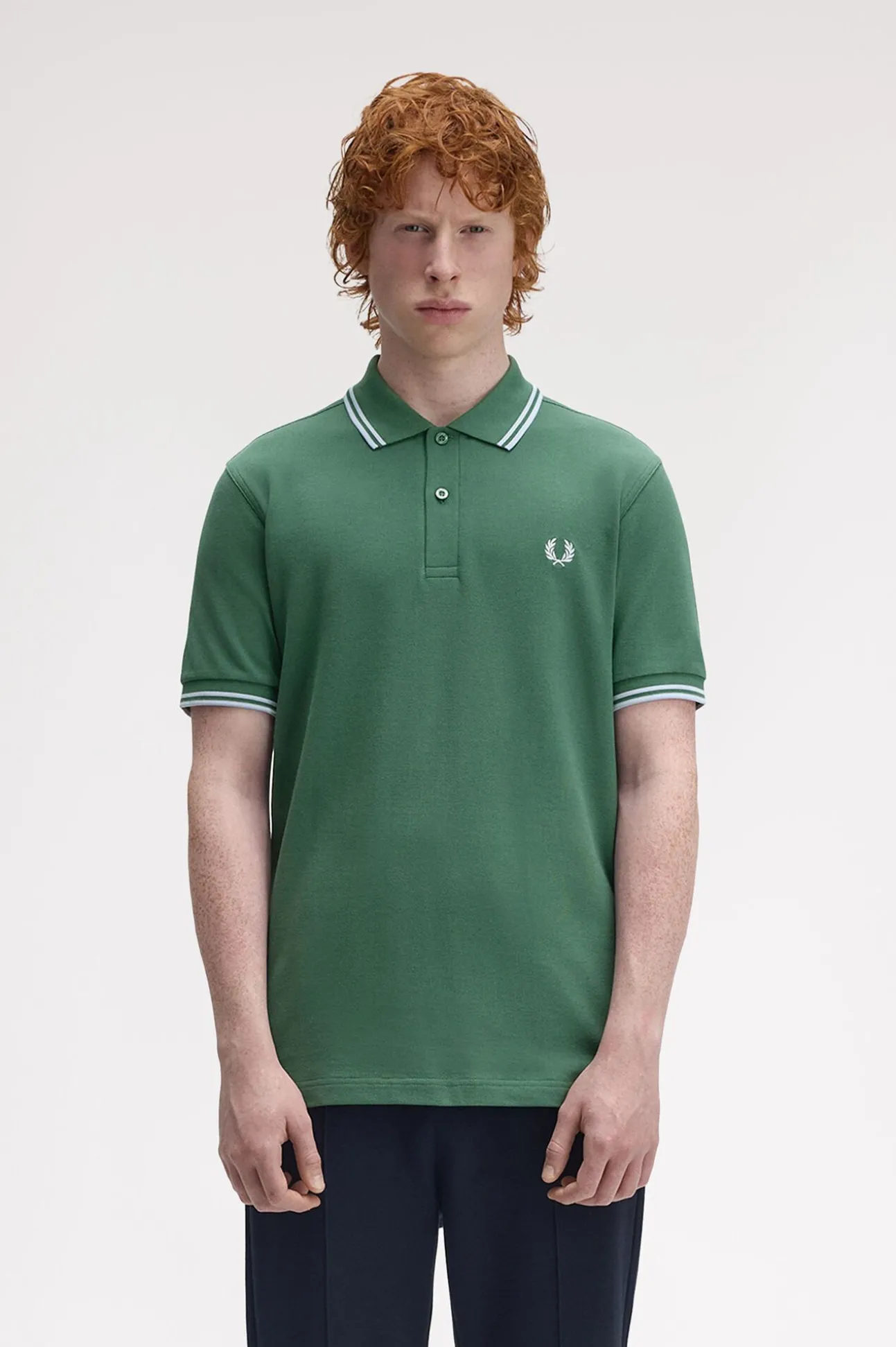 Polo de hombre de piqué de manga corta