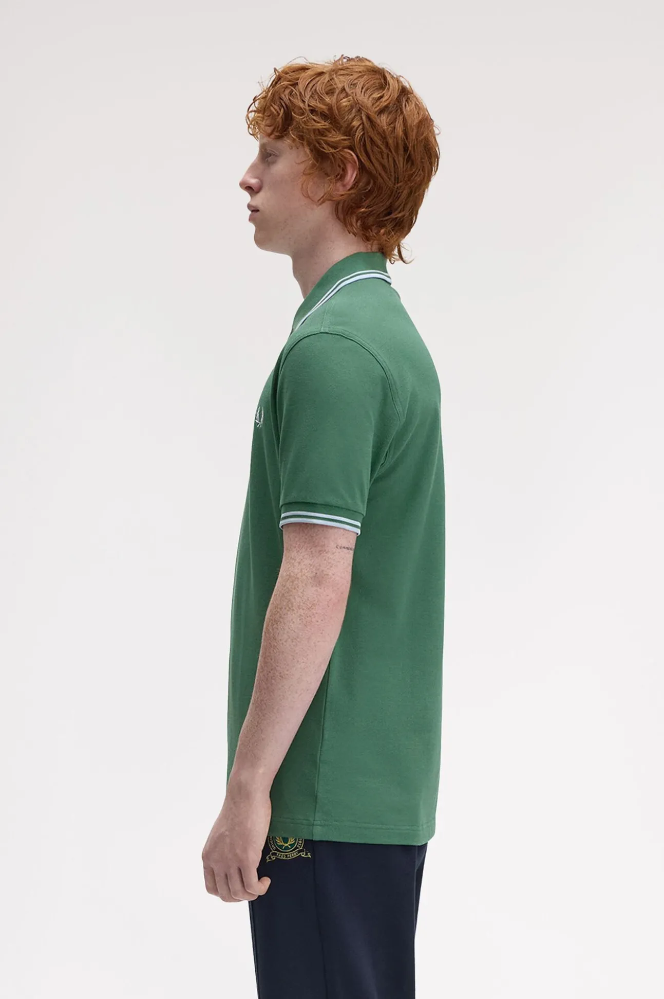 Polo de hombre de piqué de manga corta
