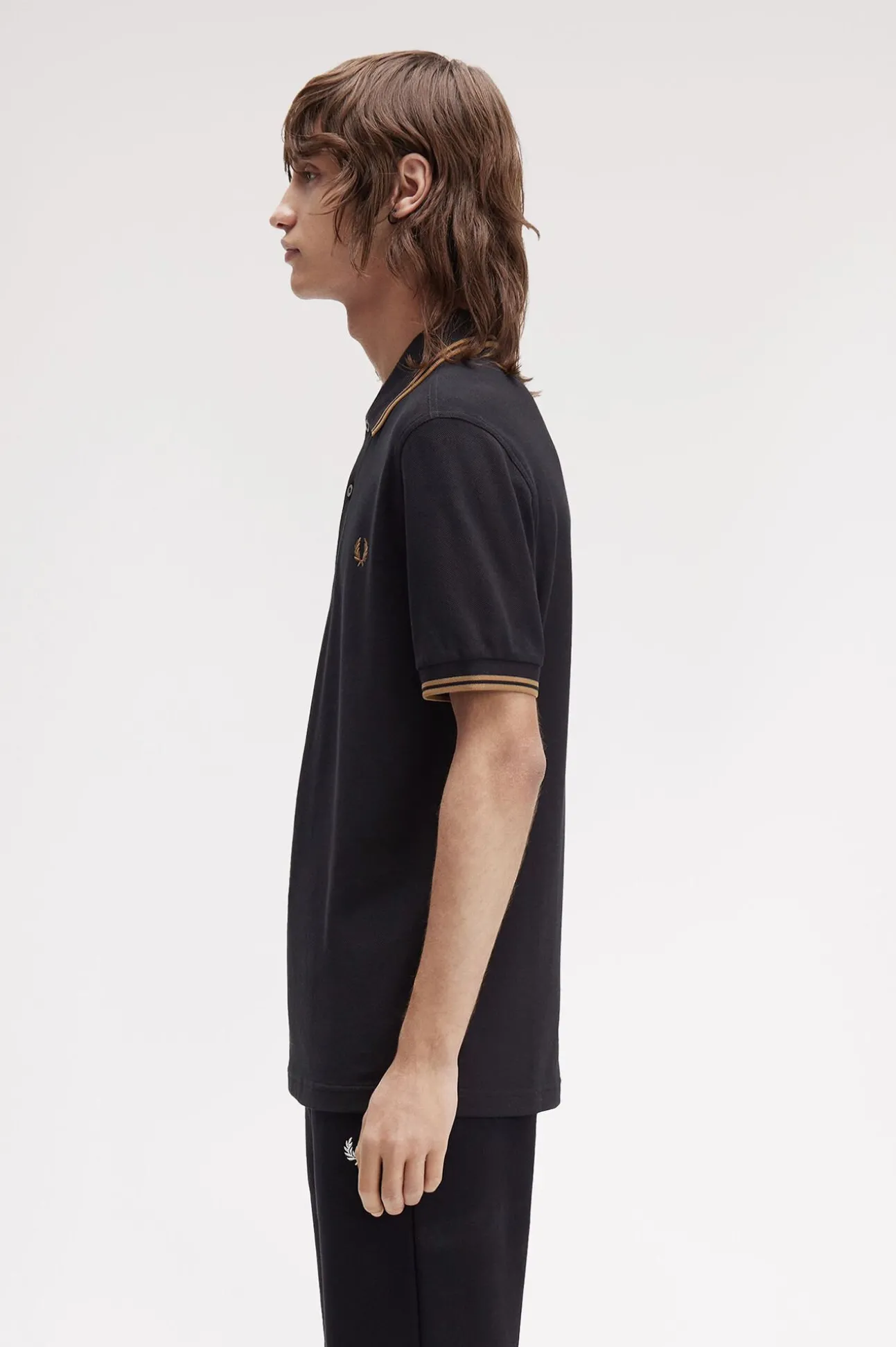 Polo de hombre de piqué de manga corta