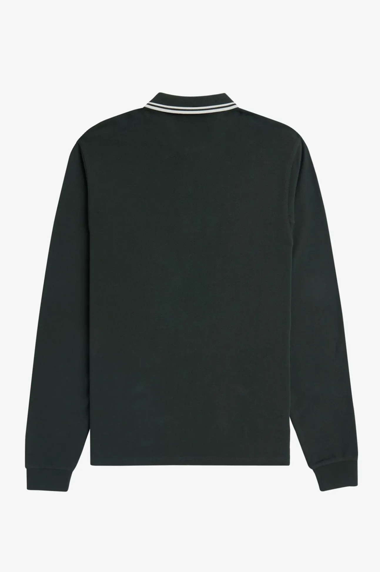 Polo de hombre de piqué de manga larga