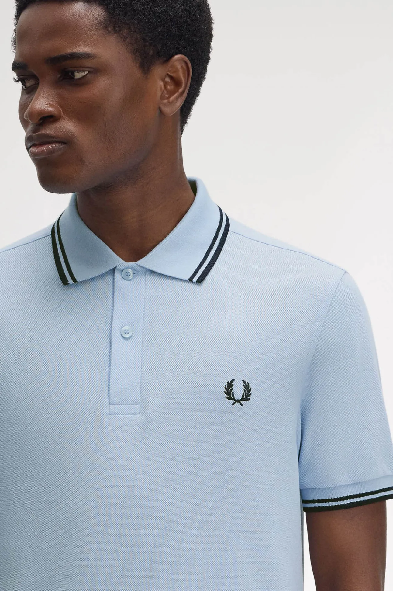 Polo de hombre de piqué de manga corta