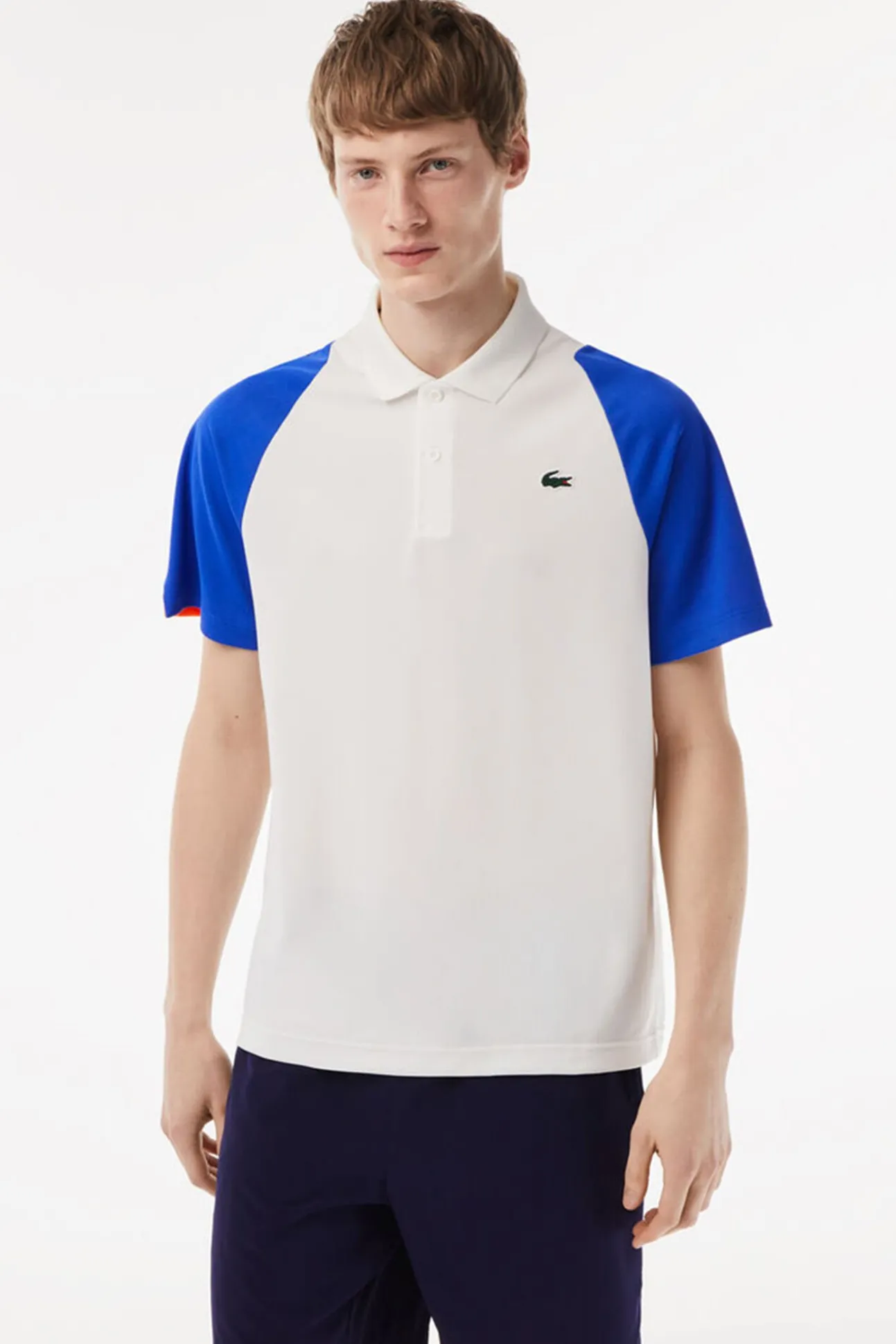 Polo estilo color block