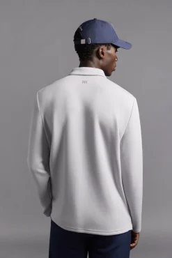 Polo liso manga larga golf