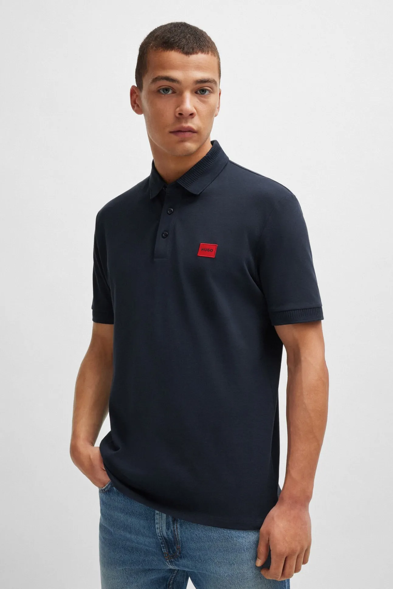 Polo manga corta
