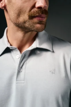 Polo manga larga
