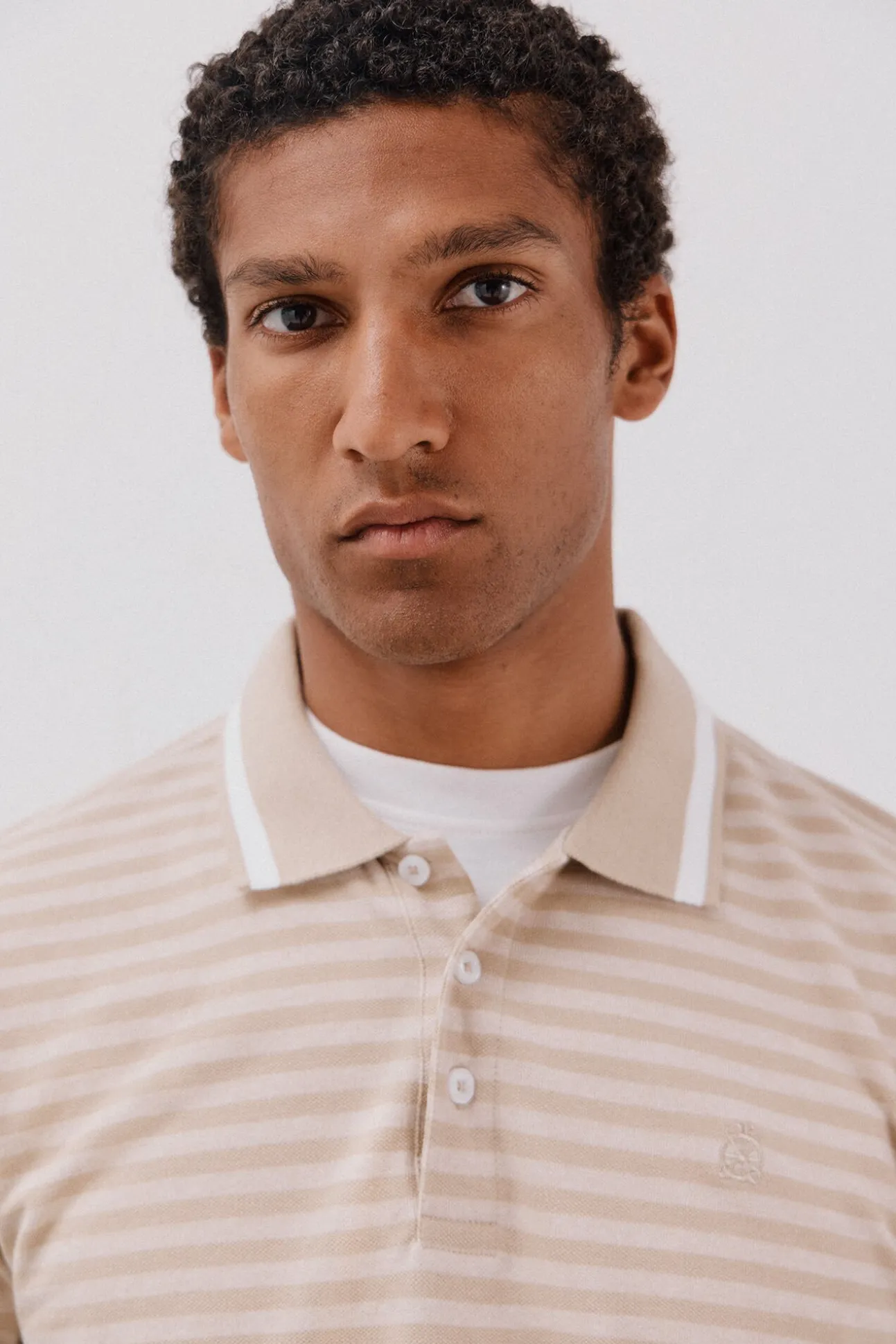 Polo rayas oxford