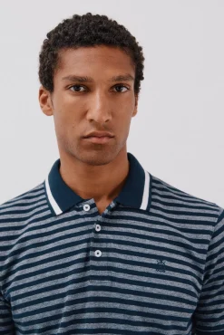 Polo rayas oxford