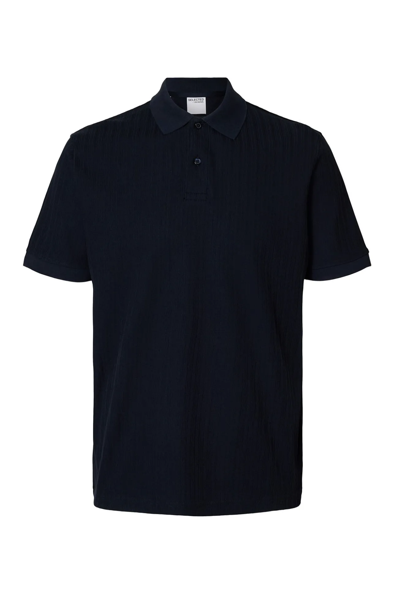 Polo Rib de manga corta Regular Fit.
