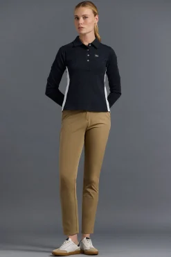 Polo técnico contrastes golf