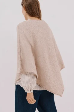 Poncho tacto suave