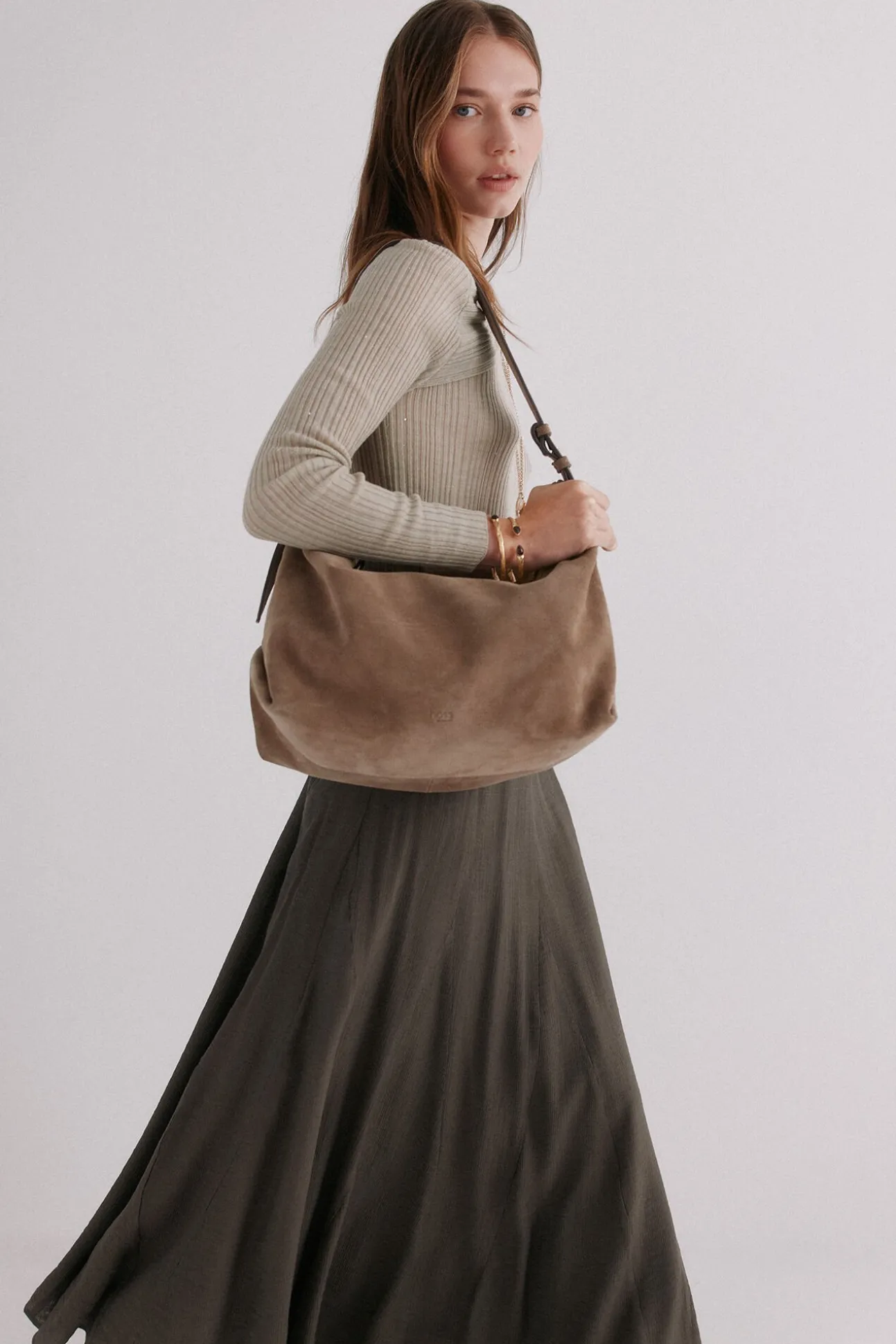 Rosario. Falda midi