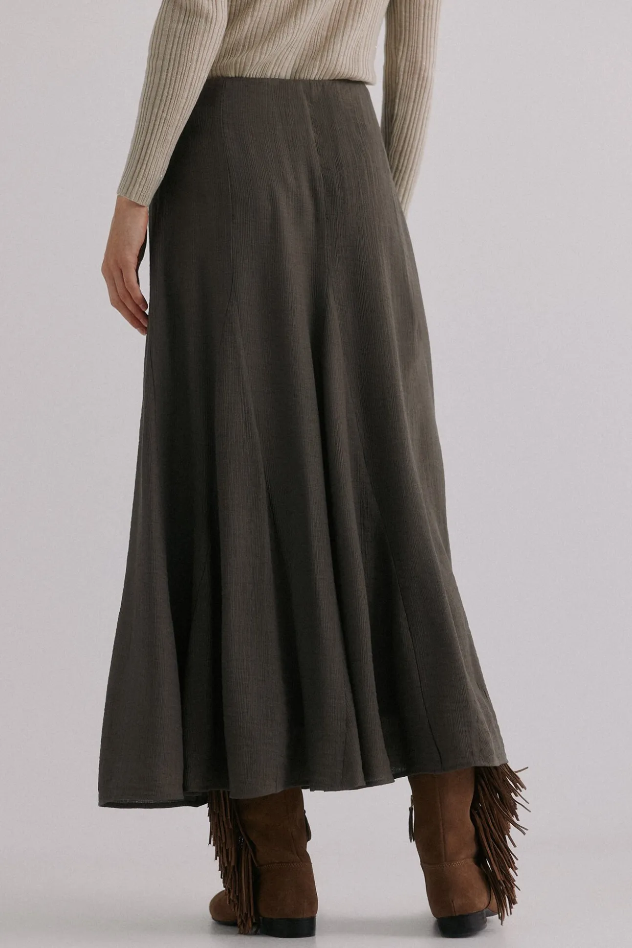 Rosario. Falda midi