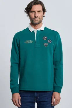 Rugby 3 escudos verde