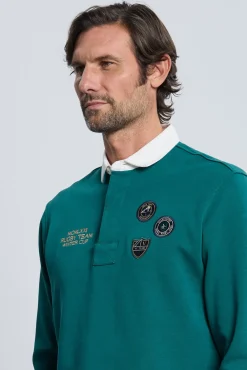 Rugby 3 escudos verde