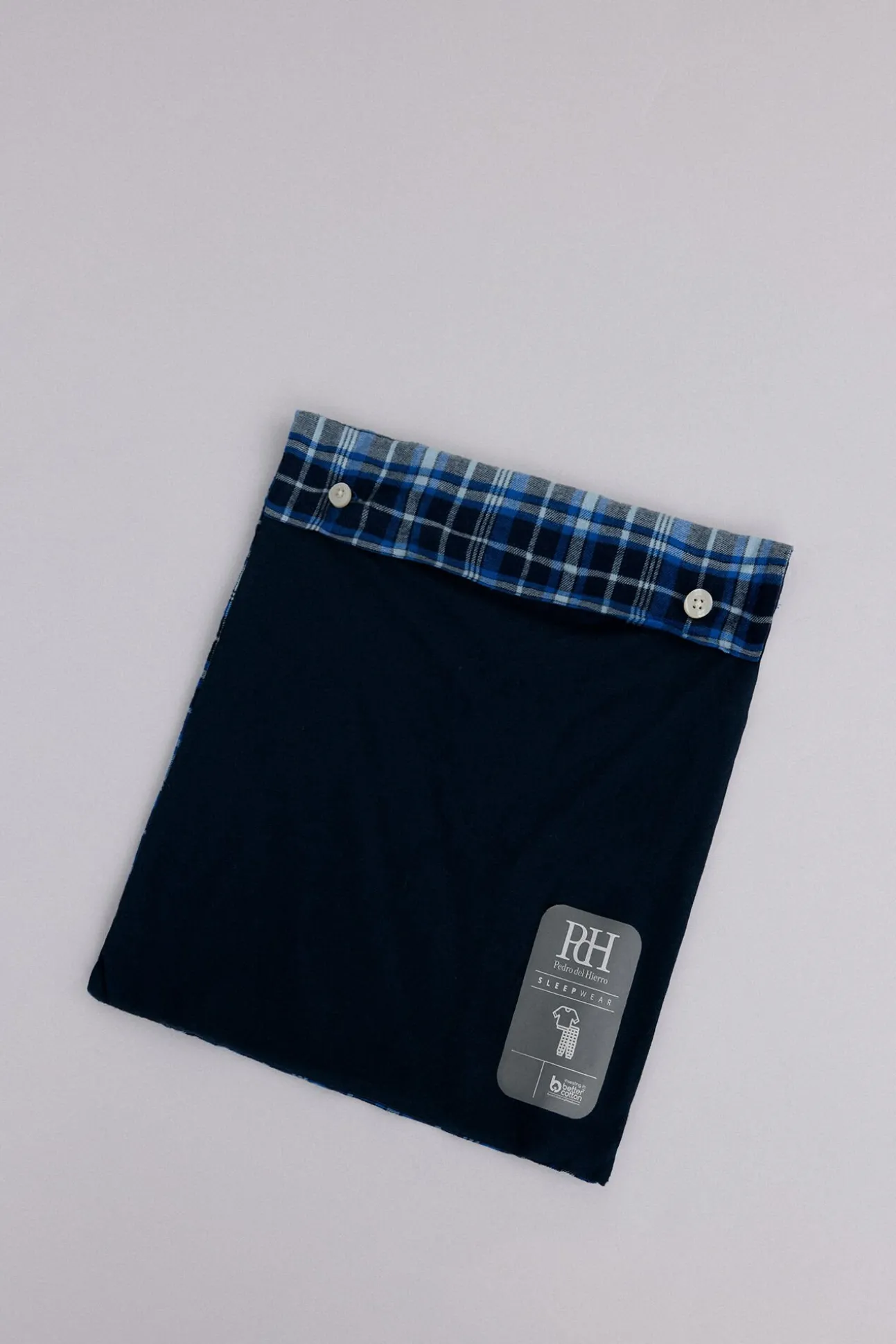 Set de pijama punto y tela