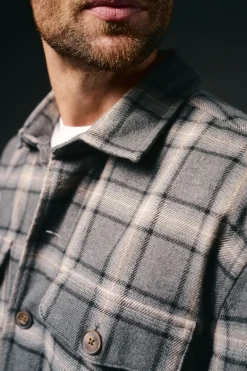 Sobrecamisa cuadro