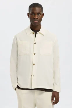 Sobrecamisa de lino