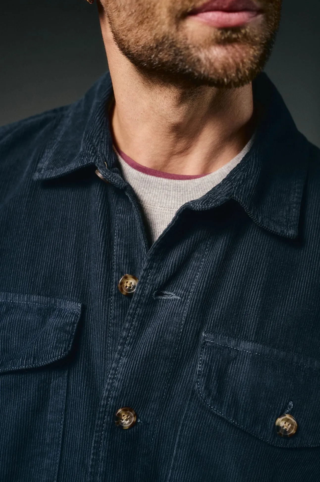Sobrecamisa de pana