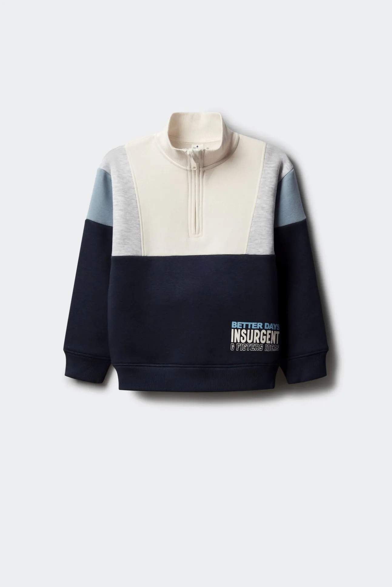Sudadera camionero cortes niño