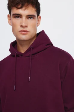 Sudadera capucha básica