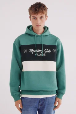 Sudadera capucha cortes fighter