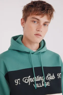 Sudadera capucha cortes fighter