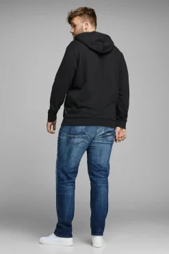 Sudadera capucha print logo PLUS