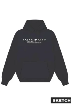 Sudadera con capucha estampada