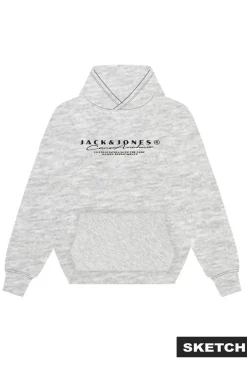 Sudadera con capucha estampada