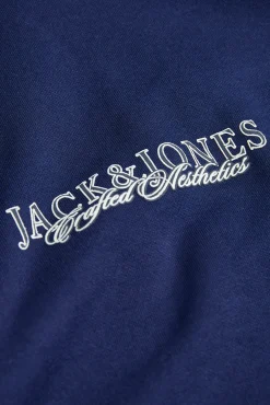 Sudadera con capucha logo frontal