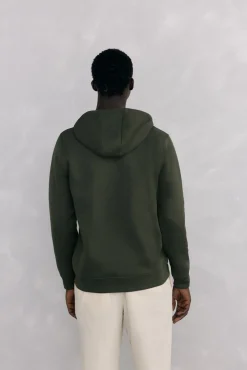 Sudadera con capucha tejido técnico