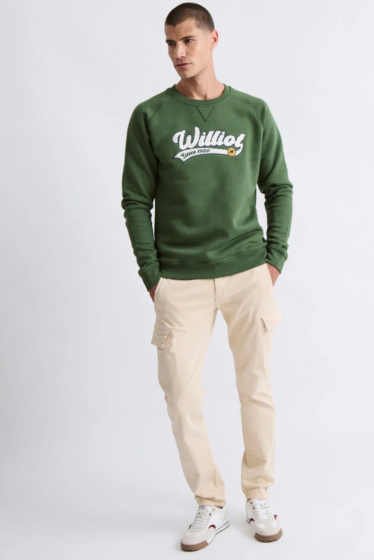 Sudadera Con Manga Ranglan Logo Vintage