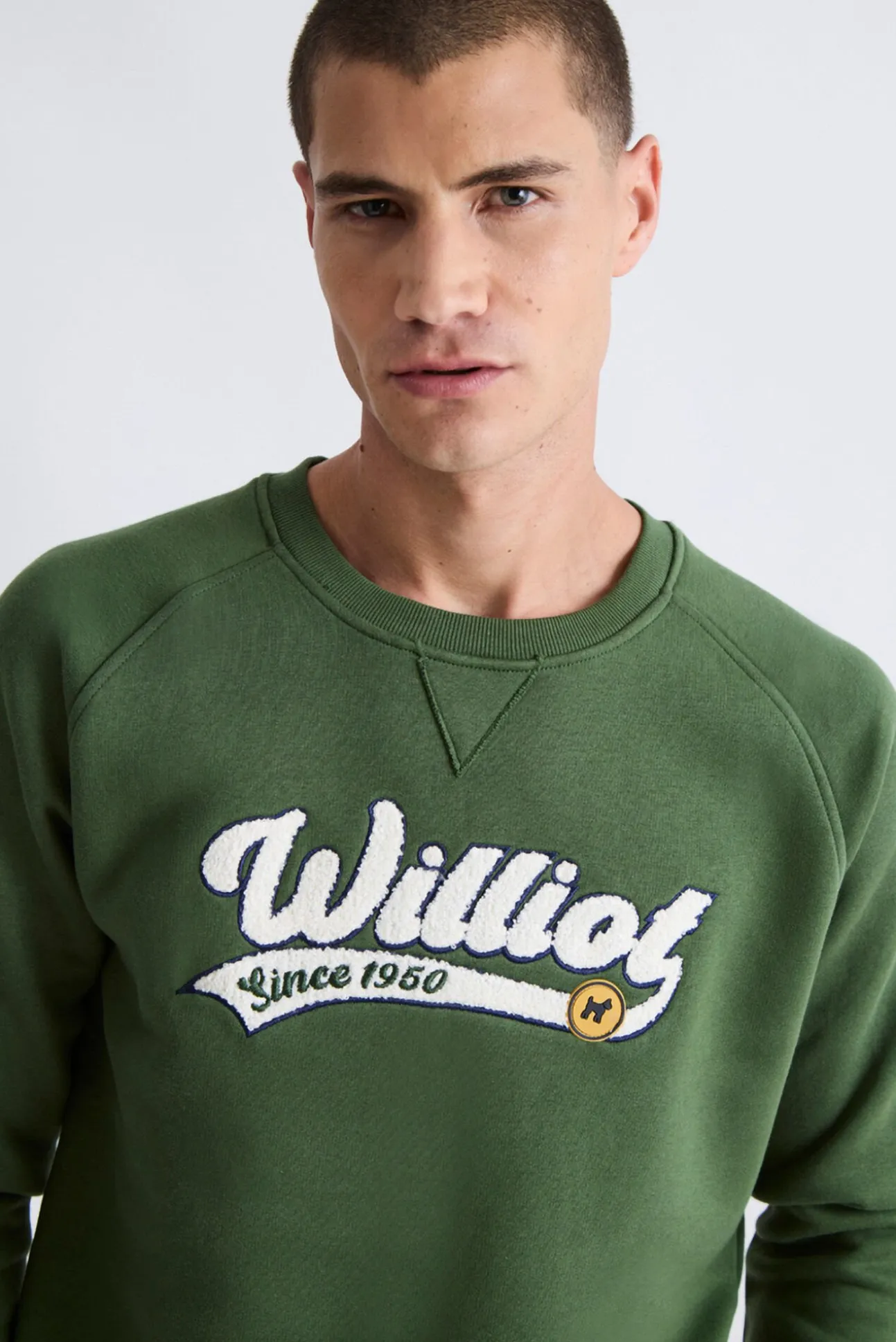 Sudadera Con Manga Ranglan Logo Vintage