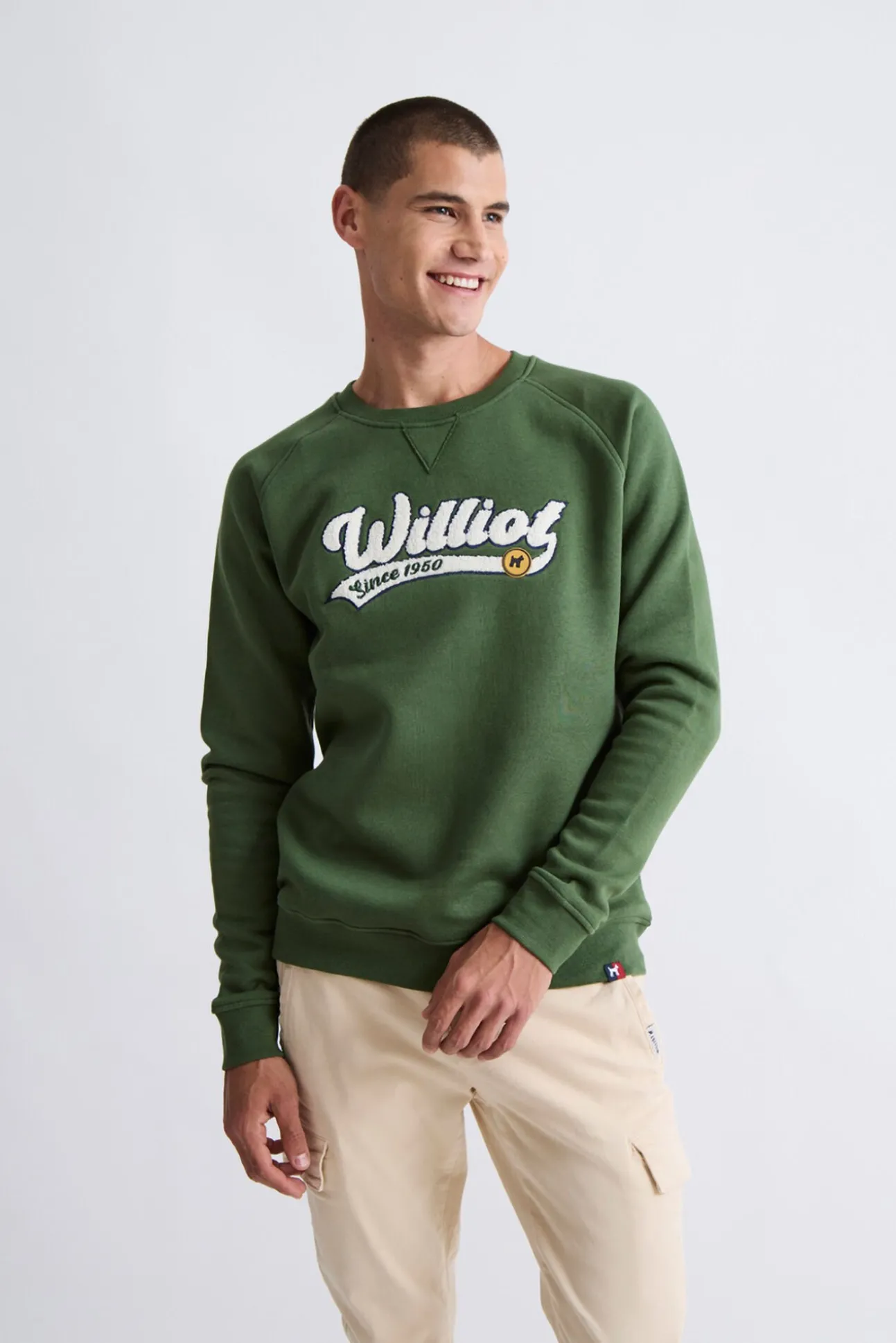 Sudadera Con Manga Ranglan Logo Vintage