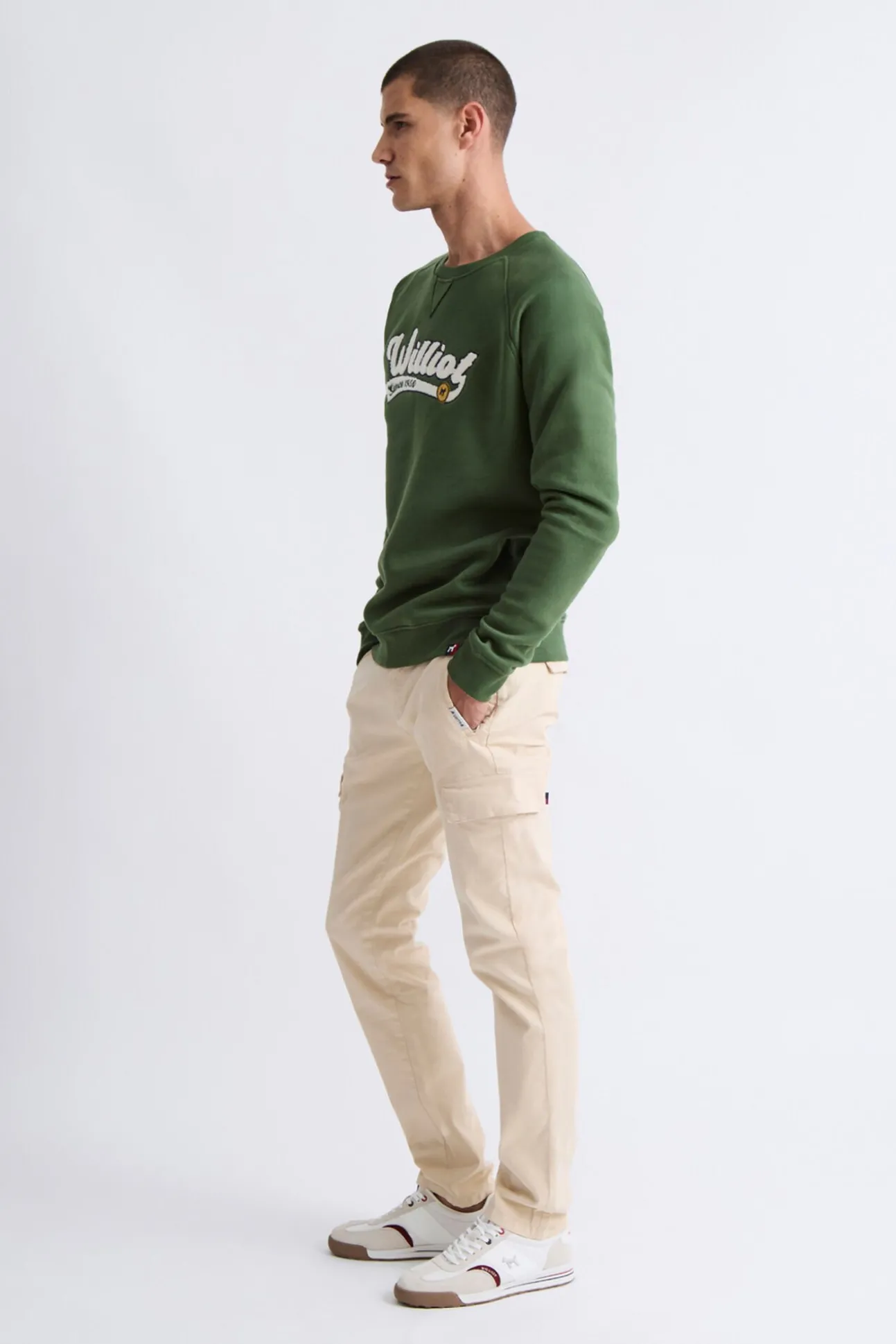 Sudadera Con Manga Ranglan Logo Vintage
