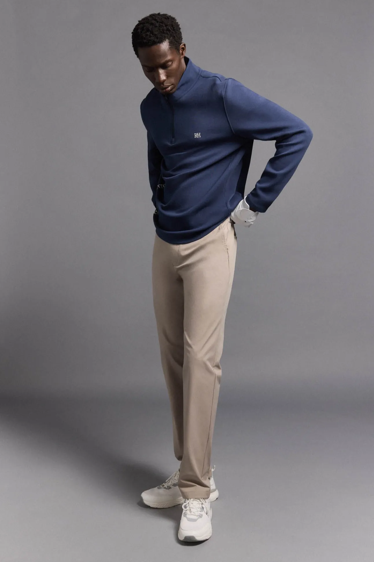 Sudadera cremallera golf