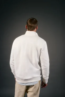 Sudadera cuello cremallera