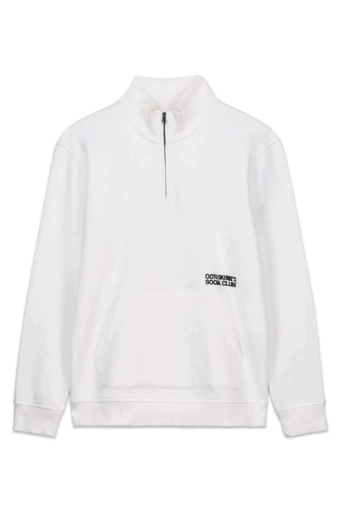 Sudadera cuello cremallera