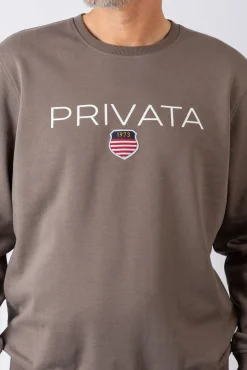 Sudadera cuello redondo
