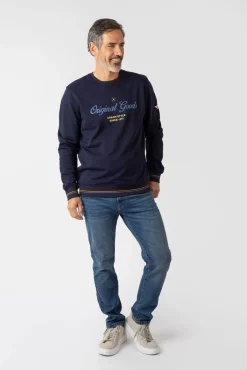 Sudadera cuello redondo