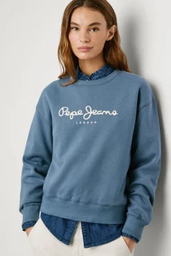 Sudadera Cuello Redondo Con Logo